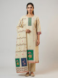 Khadi Cotton Kurti - Sandal
