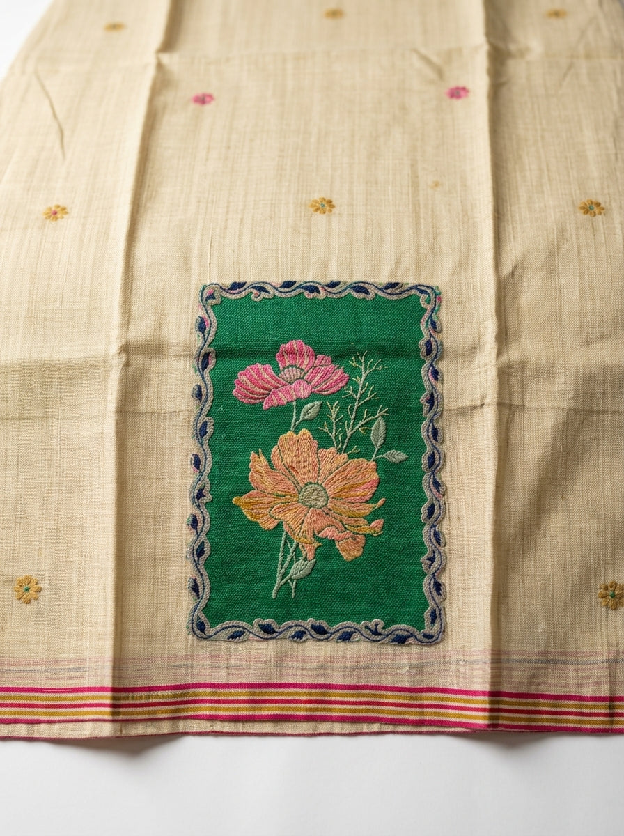 Khadi Cotton Kurti - Sandal